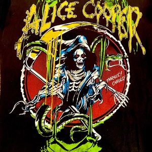 Alice Cooper Raise the Dead Reaper Tour 2012 2013 small shirt
